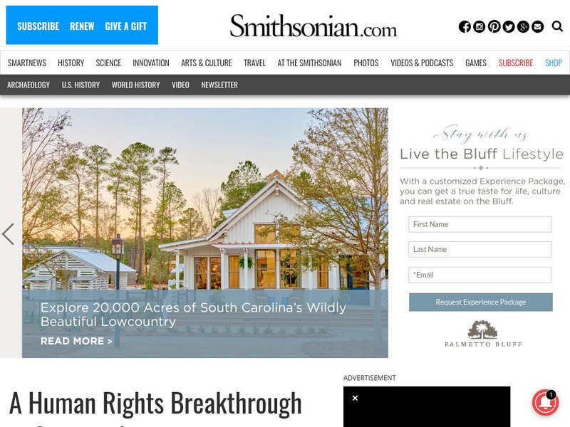 Smithsonian: A Human Rights Breakthrough in Guatemala Article Smithsonian: A Human Rights Breakthrough in Guatemala Article