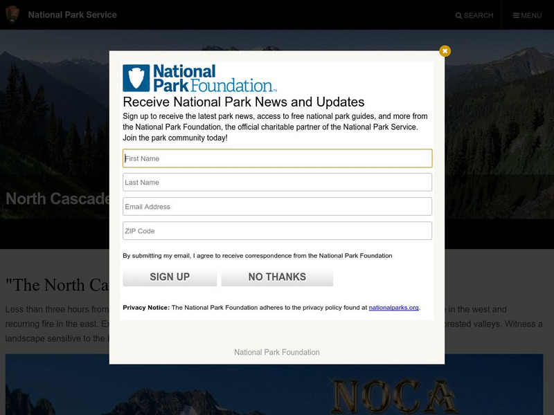National Park Service: North Cascades National Park Website National Park Service: North Cascades National Park Website