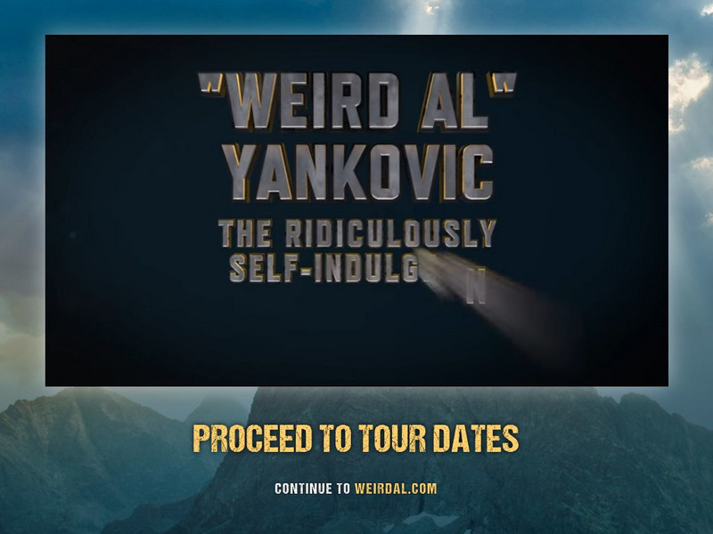 Weird Al's Home Page Website Weird Al's Home Page Website