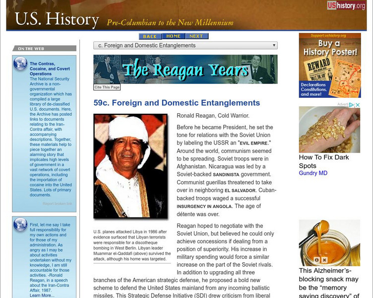 U.s. History: Foreign and Domestic Entanglements Website U.s. History: Foreign and Domestic Entanglements Website