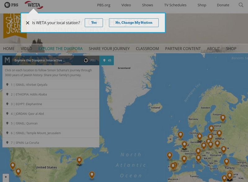 Pbs|cet: The Story of the Jews With Simon Schama Graphic Pbs|cet: The Story of the Jews With Simon Schama Graphic