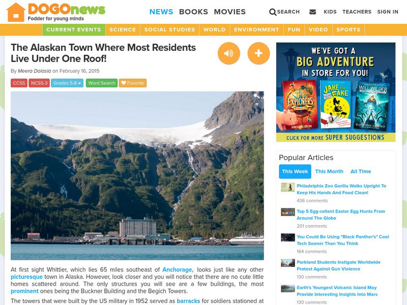 Dogo News: Alaskan Town Where Residents Live Under One Roof Article Dogo News: Alaskan Town Where Residents Live Under One Roof Article