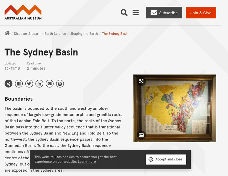 Australian Museum: The Sydney Basin Website Australian Museum: The Sydney Basin Website