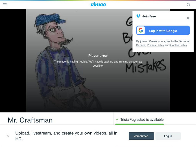 Fugle Flicks: Mr. Craftsman Instructional Video Fugle Flicks: Mr. Craftsman Instructional Video