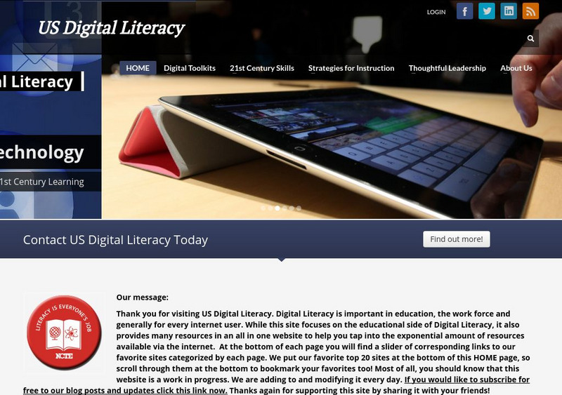 U.s. Digital Literacy Professional Doc U.s. Digital Literacy Professional Doc