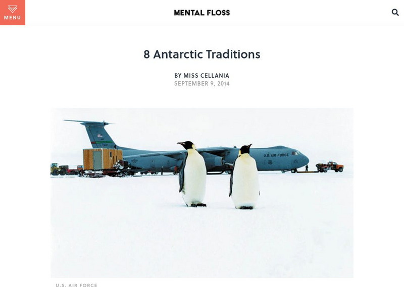 Mental Floss: 8 Antarctic Traditions Article Mental Floss: 8 Antarctic Traditions Article