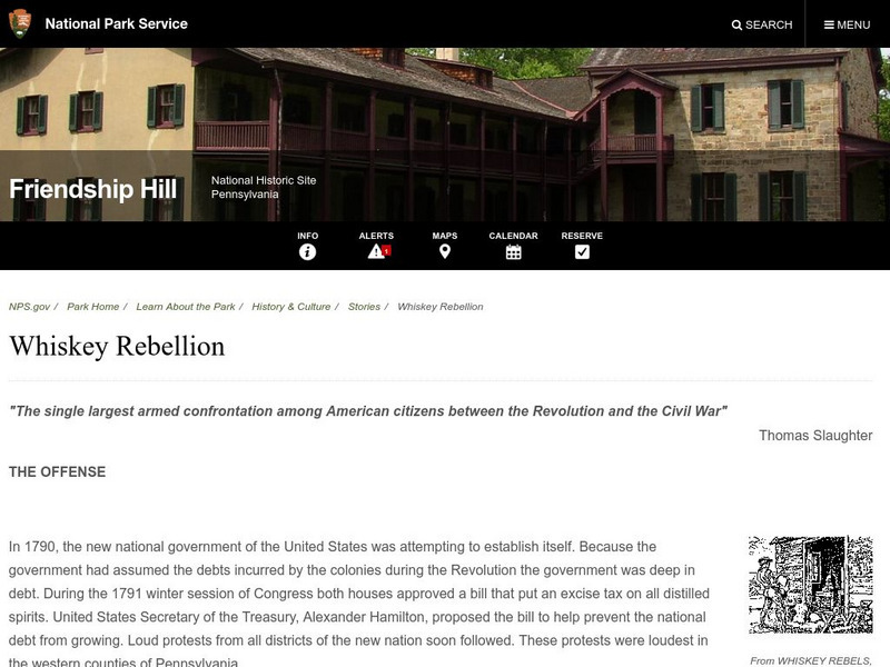 National Park Service: Whiskey Rebellion: Albert Gallatin's Role Website National Park Service: Whiskey Rebellion: Albert Gallatin's Role Website