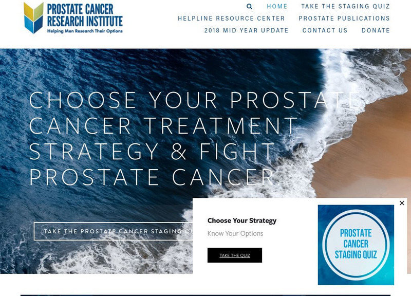 Prostate Cancer Research Institute Website