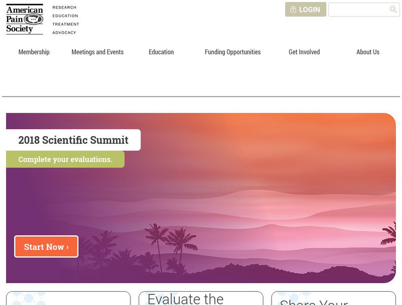 American Pain Society Website