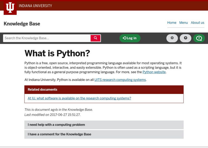 Python Tutorial Unit Plan