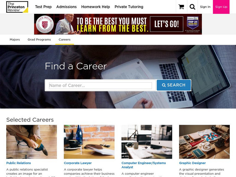 The Princeton Review: Career Articles and Advice Website The Princeton Review: Career Articles and Advice Website