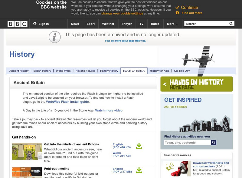 Bbc: Hands on History: Ancient Britain Unit Plan Bbc: Hands on History: Ancient Britain Unit Plan