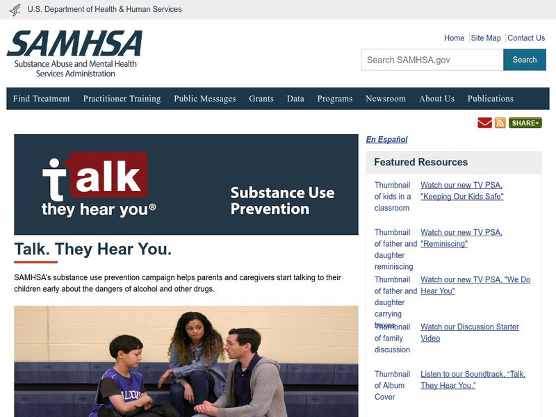 Samhsa.gov: Underage Drinking Website Samhsa.gov: Underage Drinking Website