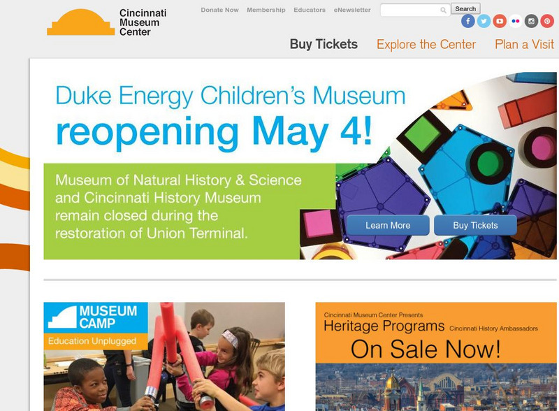 Cincinnati Museum Center Website Cincinnati Museum Center Website
