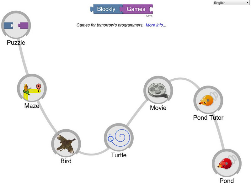 Google: Blockly Games Interactive Google: Blockly Games Interactive