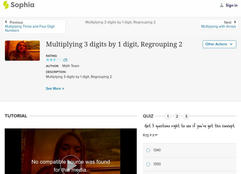 Sophia: Rationalizing Denominators Instructional Video