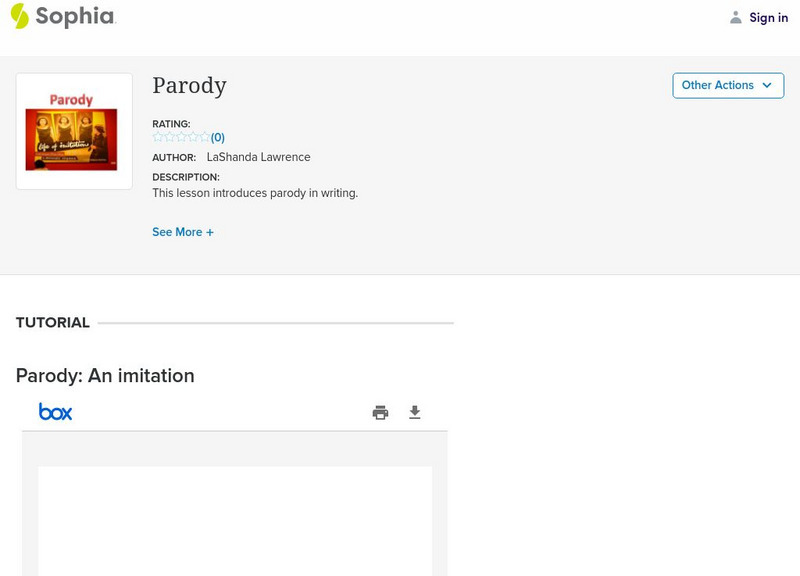 Sophia: Parody Instructional Video Sophia: Parody Instructional Video