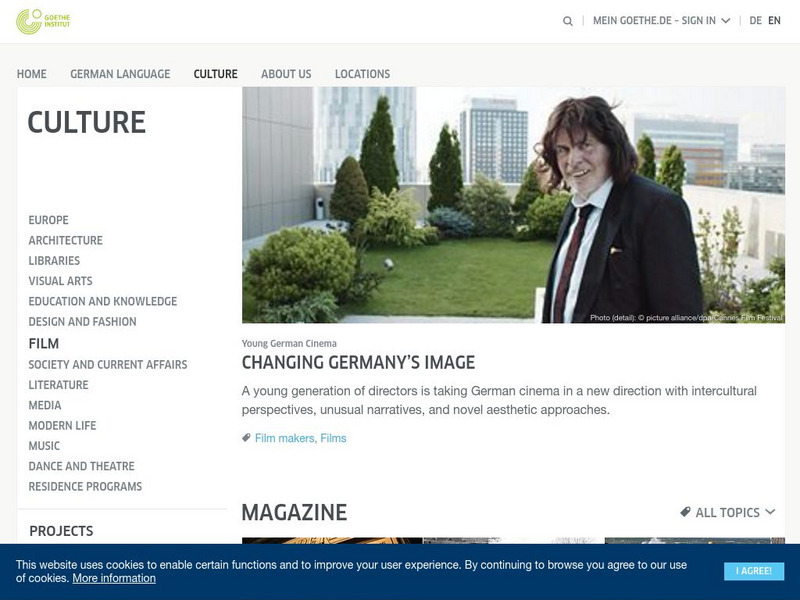 German Film From Goethe Institut Activity German Film From Goethe Institut Activity