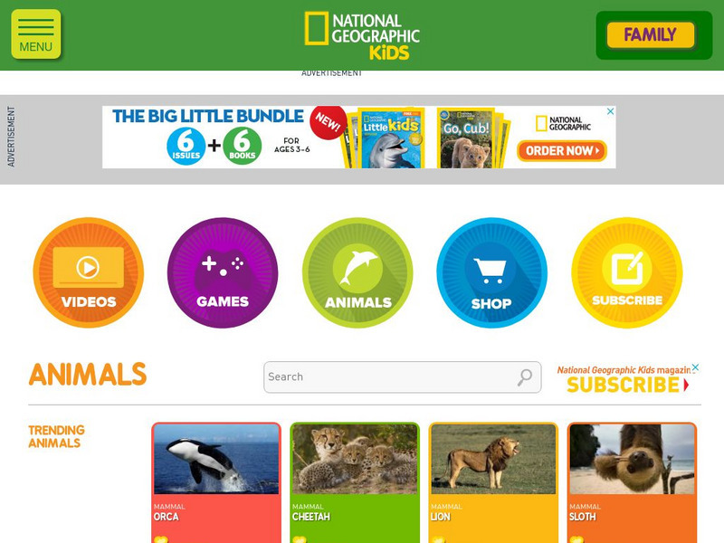 National Geographic Kids: Animals Interactive