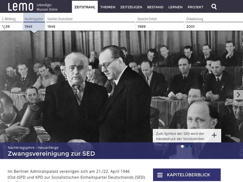 Lebendiges Museum Online: Sed Website Lebendiges Museum Online: Sed Website