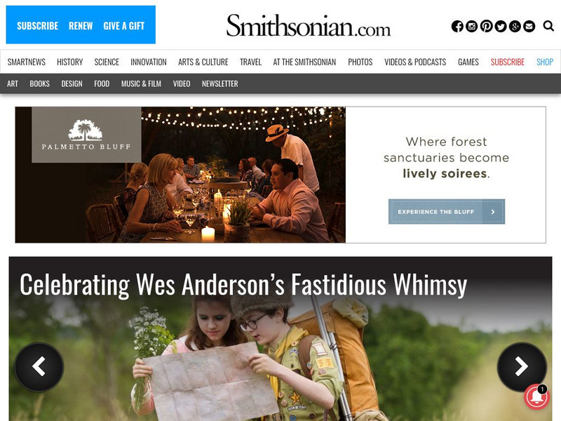 Smithsonian Magazine: Arts and Culture Website Smithsonian Magazine: Arts and Culture Website