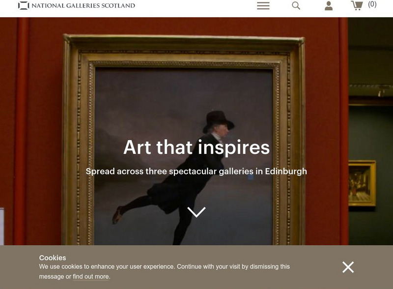 National Galleries of Scotland Website