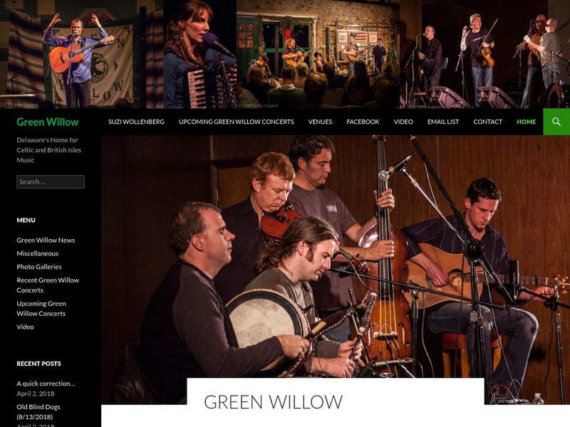 Green Willow Folk Club Website Green Willow Folk Club Website