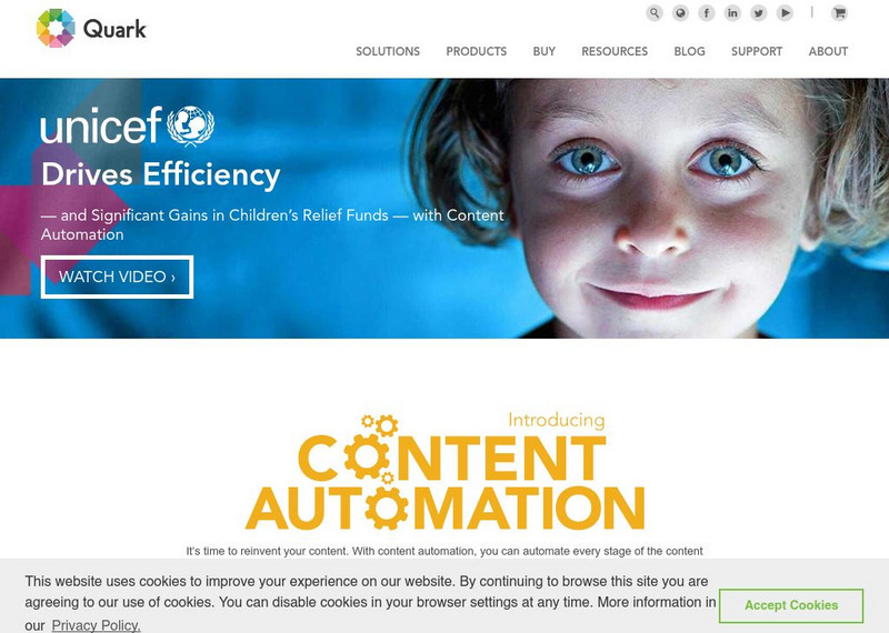 Quark Incorporated: Quark X Press Website