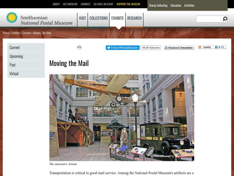 National Postal Museum: Moving the Mail Website National Postal Museum: Moving the Mail Website
