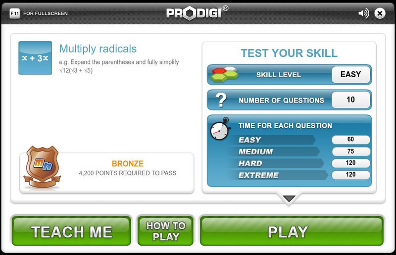 Mangahigh: Number: Multiply Radicals Unit Plan Mangahigh: Number: Multiply Radicals Unit Plan