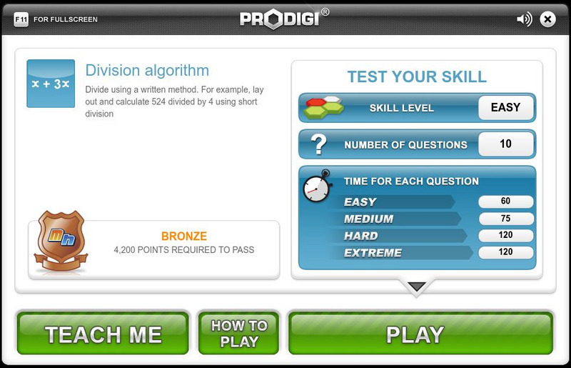 Mangahigh: Number: Division Algorithm Interactive Mangahigh: Number: Division Algorithm Interactive
