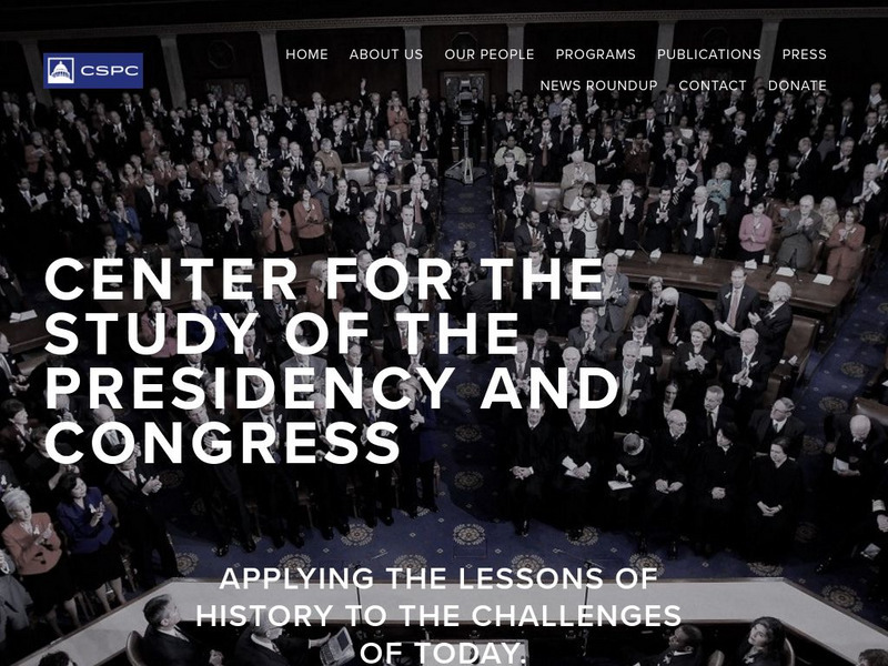 Center for the Study of the Presidency and Congress Website Center for the Study of the Presidency and Congress Website