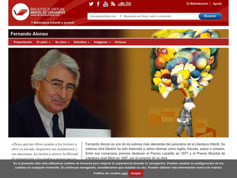 Biblioteca Virtual Miguel De Cervantes: Fernando Alonso Handout Biblioteca Virtual Miguel De Cervantes: Fernando Alonso Handout