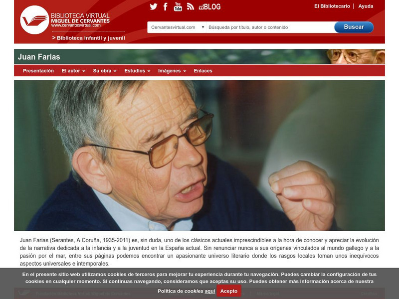 Biblioteca Virtual Miguel De Cervantes: Juan Farias Handout Biblioteca Virtual Miguel De Cervantes: Juan Farias Handout