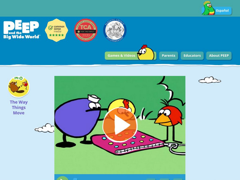 Wgbh: Peep and the Big Wide World: The Way Things Move: The Whatchamacallit Instructional Video Wgbh: Peep and the Big Wide World: The Way Things Move: The Whatchamacallit Instructional Video