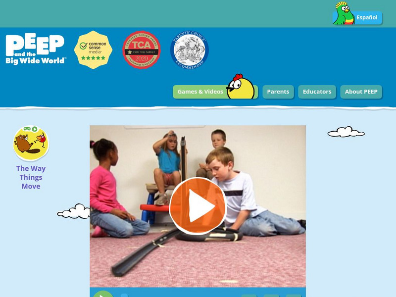 Wgbh: Peep and the Big Wide World: The Way Things Move: Building Ramps Instructional Video Wgbh: Peep and the Big Wide World: The Way Things Move: Building Ramps Instructional Video