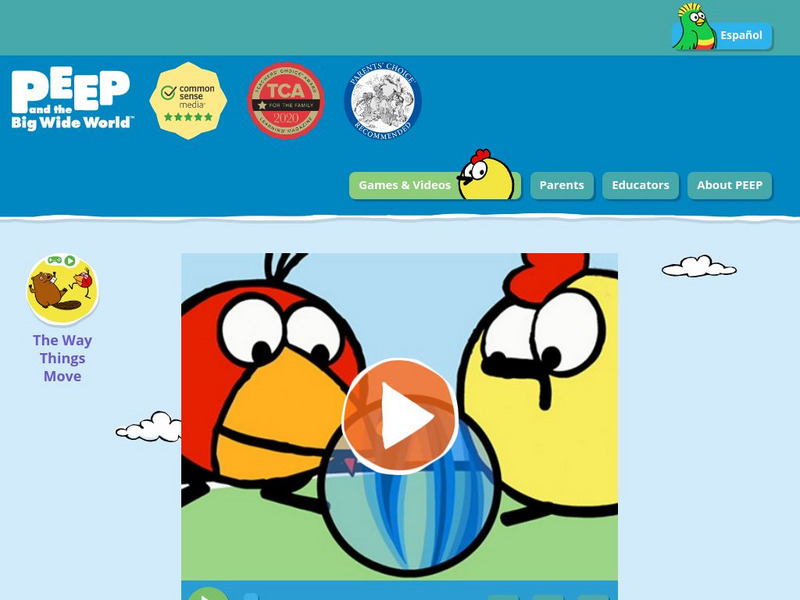 Wgbh: Peep and the Big Wide World: The Way Things Move: Marble Mover Instructional Video Wgbh: Peep and the Big Wide World: The Way Things Move: Marble Mover Instructional Video