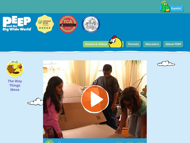 Wgbh: Peep and the Big Wide World: The Way Things Move: Homemade Hill Instructional Video Wgbh: Peep and the Big Wide World: The Way Things Move: Homemade Hill Instructional Video