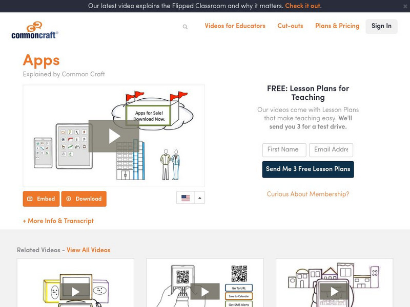 Common Craft: Apps Instructional Video Common Craft: Apps Instructional Video