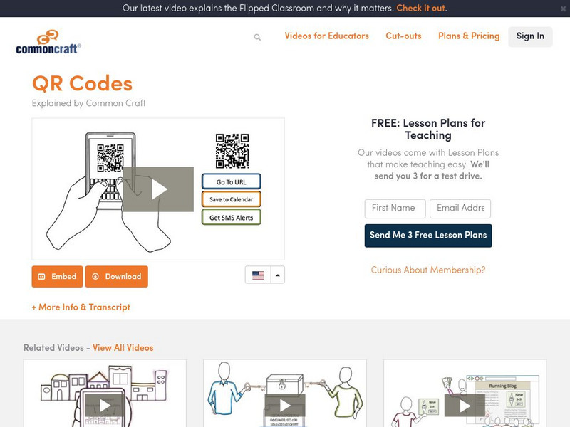 Common Craft: Qr Codes Instructional Video Common Craft: Qr Codes Instructional Video