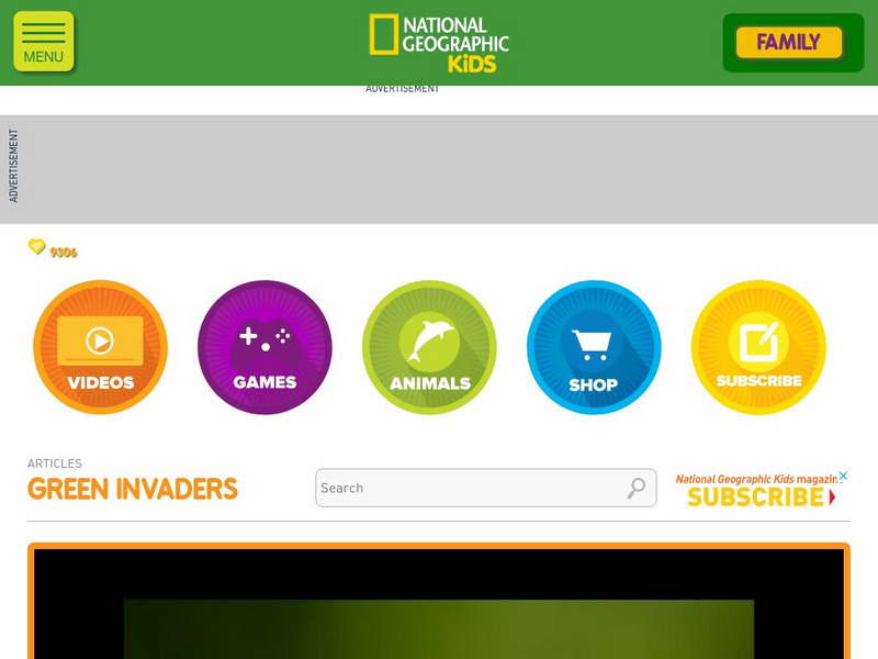 National Geographic Kids: Invasive Plants Website National Geographic Kids: Invasive Plants Website