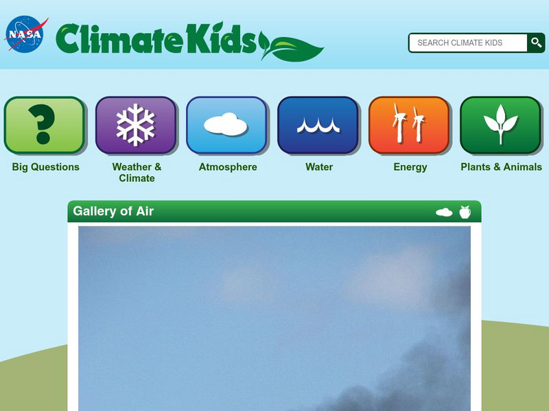 Nasa: Climate Kids: Gallery of Air PPT Nasa: Climate Kids: Gallery of Air PPT