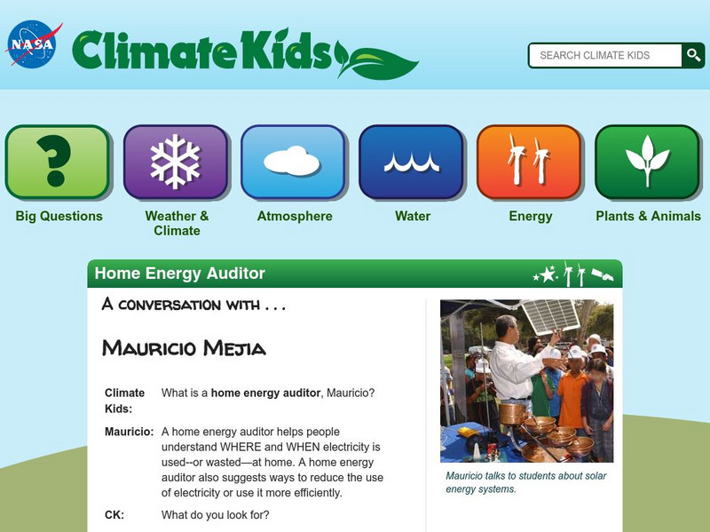 Nasa: Climate Kids: Home Energy Auditor Primary Nasa: Climate Kids: Home Energy Auditor Primary