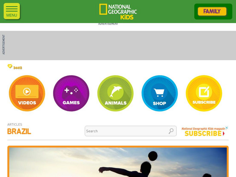 National Geographic Kids: Brazil Interactive National Geographic Kids: Brazil Interactive