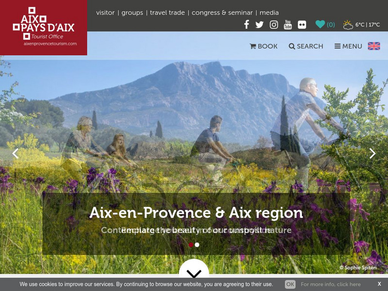 Office of Tourism: Aix en Provence Website