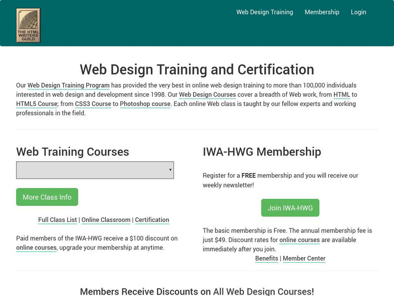 The Html Writers Guild Professional Doc
