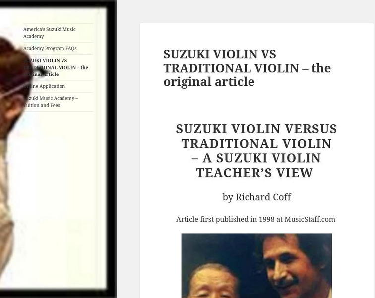 Suzuki Violin Teachers Central Website Suzuki Violin Teachers Central Website