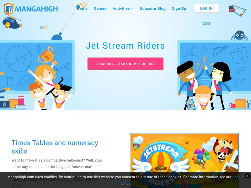 Mangahigh: Jetstream Riders: Times Tables and Numeracy Skills Interactive Mangahigh: Jetstream Riders: Times Tables and Numeracy Skills Interactive