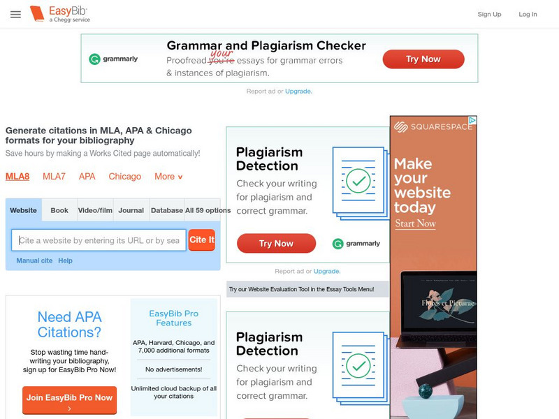 Easy Bib Website Easy Bib Website