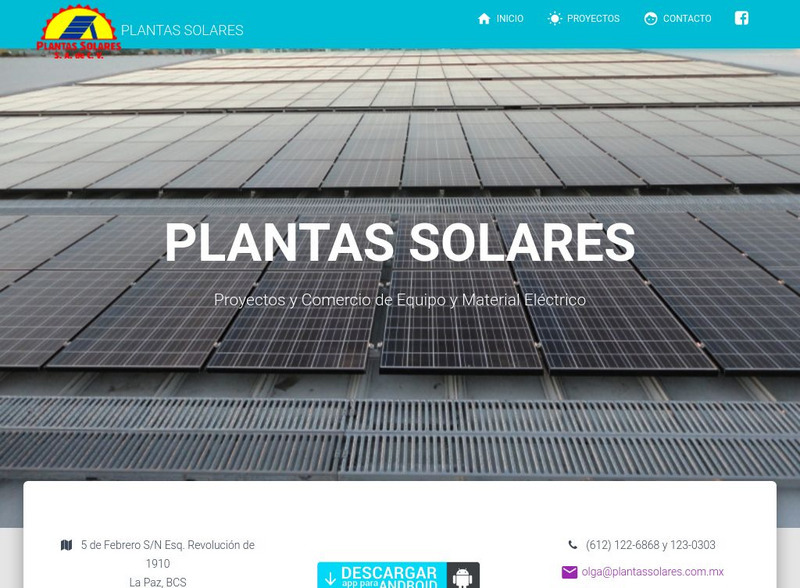 Plantas Solares (Solar Plants) Interactive
